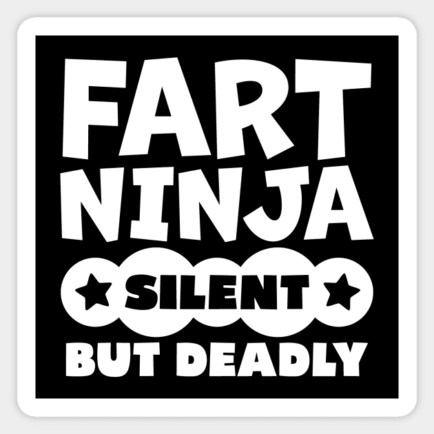 Fart Ninja Silent But Deadly Sticker by colorsplash